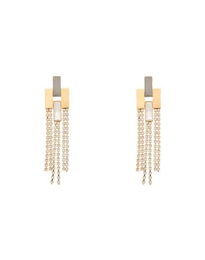 Alberta Ferretti Woman Earrings Gold Size - Metal