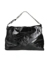 Alberta Ferretti Woman Handbag Black Size - Leather