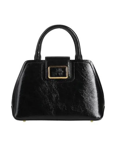 Alberta Ferretti Woman Handbag Black Size - Leather