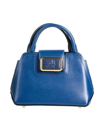 Alberta Ferretti Woman Handbag Blue Size - Leather