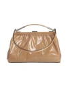 Alberta Ferretti Woman Handbag Camel Size - Leather