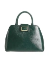 Alberta Ferretti Woman Handbag Dark Green Size - Leather