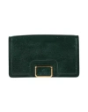 Alberta Ferretti Woman Handbag Dark Green Size - Leather