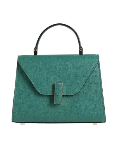 Alberta Ferretti Woman Handbag Emerald Green Size - Calfskin