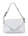 Alberta Ferretti Woman Handbag Light Grey Size - Leather In Gray