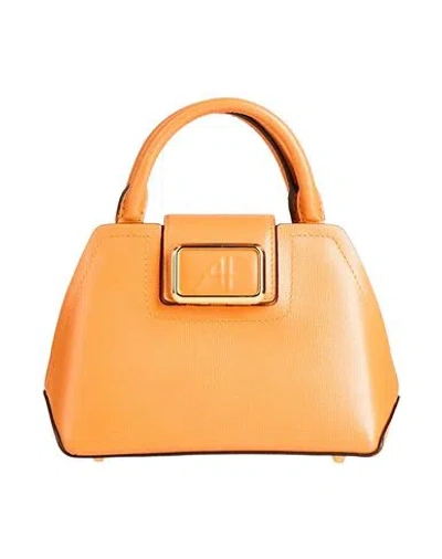 Alberta Ferretti Woman Handbag Orange Size - Leather