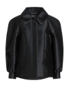 Alberta Ferretti Woman Jacket Black Size 4 Polyester, Silk In Black