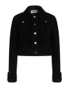 Alberta Ferretti Woman Jacket Black Size 2 Cotton, Polyester, Viscose, Elastane In Black