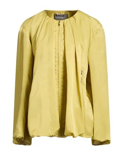 Alberta Ferretti Woman Jacket Light Green Size 4 Cupro, Silk