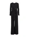 Alberta Ferretti Alberta Ferreti Black Acetate Blend Jumpsuit In Black