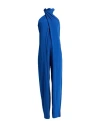 Alberta Ferretti Woman Jumpsuit Blue Size 2 Viscose, Polyamide, Elastane In Blue