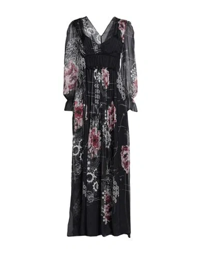 Alberta Ferretti Woman Maxi Dress Black Size 10 Polyamide