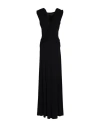 Alberta Ferretti Woman Maxi Dress Black Size 4 Viscose In Multi