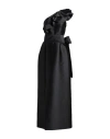 Alberta Ferretti Woman Maxi Dress Black Size 4 Polyester, Silk In Black