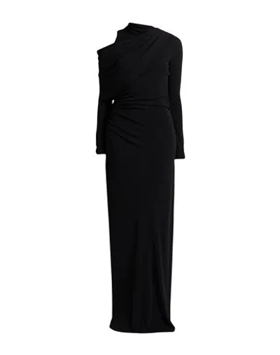 Alberta Ferretti Woman Maxi Dress Black Size 8 Viscose
