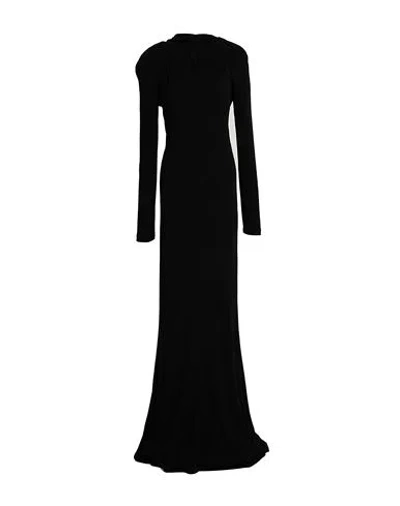 Alberta Ferretti Woman Maxi Dress Black Size 8 Viscose