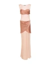 Alberta Ferretti Woman Maxi Dress Blush Size 6 Acetate, Silk In Pink