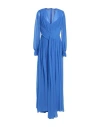 Alberta Ferretti Woman Maxi Dress Bright Blue Size 6 Silk