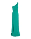Alberta Ferretti Woman Maxi Dress Emerald Green Size 6 Viscose