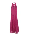 Alberta Ferretti Woman Maxi Dress Mauve Size 6 Silk, Polyamide, Elastane In Purple