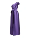 Alberta Ferretti Woman Maxi Dress Purple Size 8 Polyester, Silk