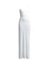 Alberta Ferretti Woman Maxi Dress White Size 6 Viscose