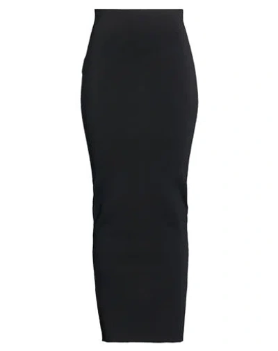 Alberta Ferretti Woman Maxi Skirt Black Size 6 Viscose, Polyamide