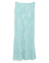 Alberta Ferretti Woman Maxi Skirt Light Green Size 8 Viscose, Polyamide