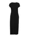 Alberta Ferretti Woman Midi Dress Black Size 12 Viscose In Black