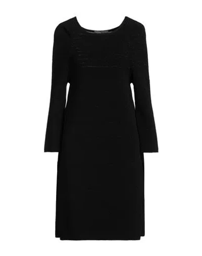 Alberta Ferretti Woman Midi Dress Black Size 4 Viscose, Polyester