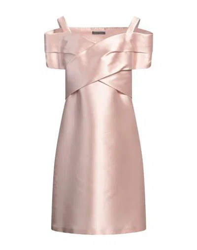 Alberta Ferretti Woman Midi Dress Light Pink Size 2 Polyester, Silk