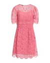 Alberta Ferretti Woman Midi Dress Pink Size 6 Polyester