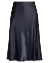 Alberta Ferretti Woman Midi Skirt Navy Size 12 Acetate, Silk In Multi
