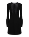 Alberta Ferretti Woman Mini Dress Black Size 2 Viscose, Polyamide In Black