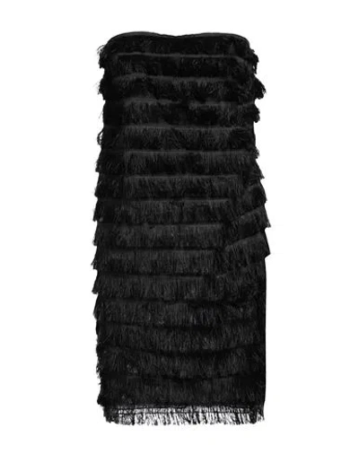 Alberta Ferretti Woman Mini Dress Black Size 4 Polyester, Polyimide, Elastane