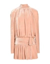 Alberta Ferretti Woman Mini Dress Blush Size 4 Viscose, Silk