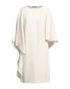 Alberta Ferretti Woman Mini Dress Cream Size 4 Acetate, Viscose In White