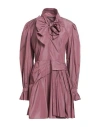 Alberta Ferretti Woman Mini Dress Mauve Size 8 Polyester, Silk In Purple