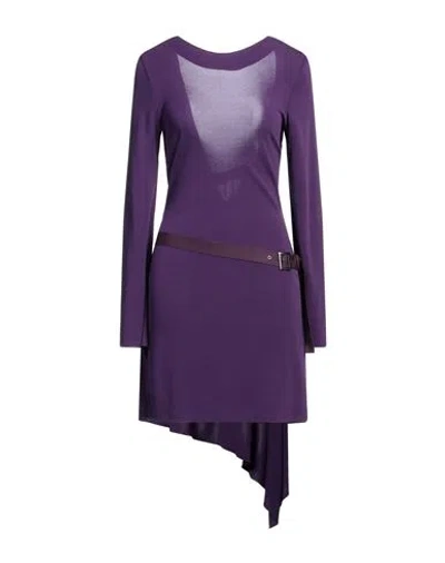 Alberta Ferretti Woman Mini Dress Purple Size 8 Viscose