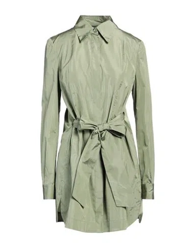 Alberta Ferretti Woman Mini Dress Sage Green Size 6 Polyester, Silk