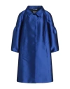 Alberta Ferretti Woman Overcoat & Trench Coat Blue Size 10 Viscose In Blue