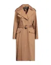 Alberta Ferretti Overcoats In Beige