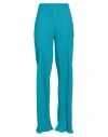 Alberta Ferretti Woman Pants Azure Size 6 Viscose In Blue