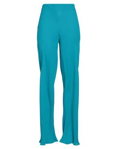 Alberta Ferretti Woman Pants Azure Size 6 Viscose In Blue