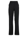Alberta Ferretti Woman Pants Black Size 6 Virgin Wool, Elastane