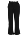 Alberta Ferretti Woman Pants Black Size 6 Virgin Wool, Polyamide, Silk