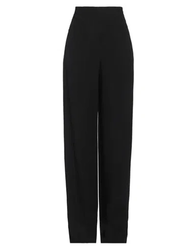 Alberta Ferretti Woman Pants Black Size 8 Acetate, Viscose
