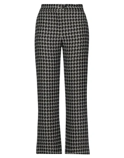 Alberta Ferretti Woman Pants Black Size 8 Acrylic, Wool, Acetate, Polyester