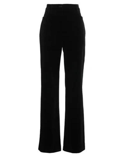 Alberta Ferretti Woman Pants Black Size 8 Cotton, Elastane