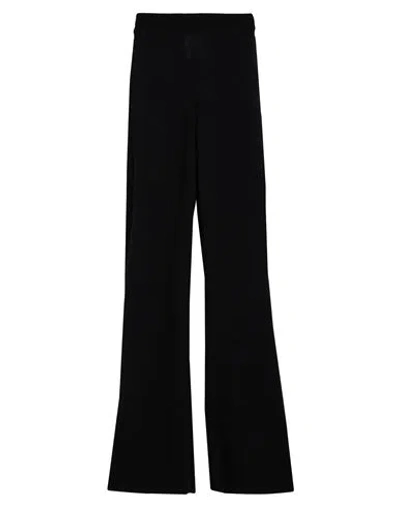 Alberta Ferretti Woman Pants Black Size 6 Mohair Wool, Polyamide, Virgin Wool